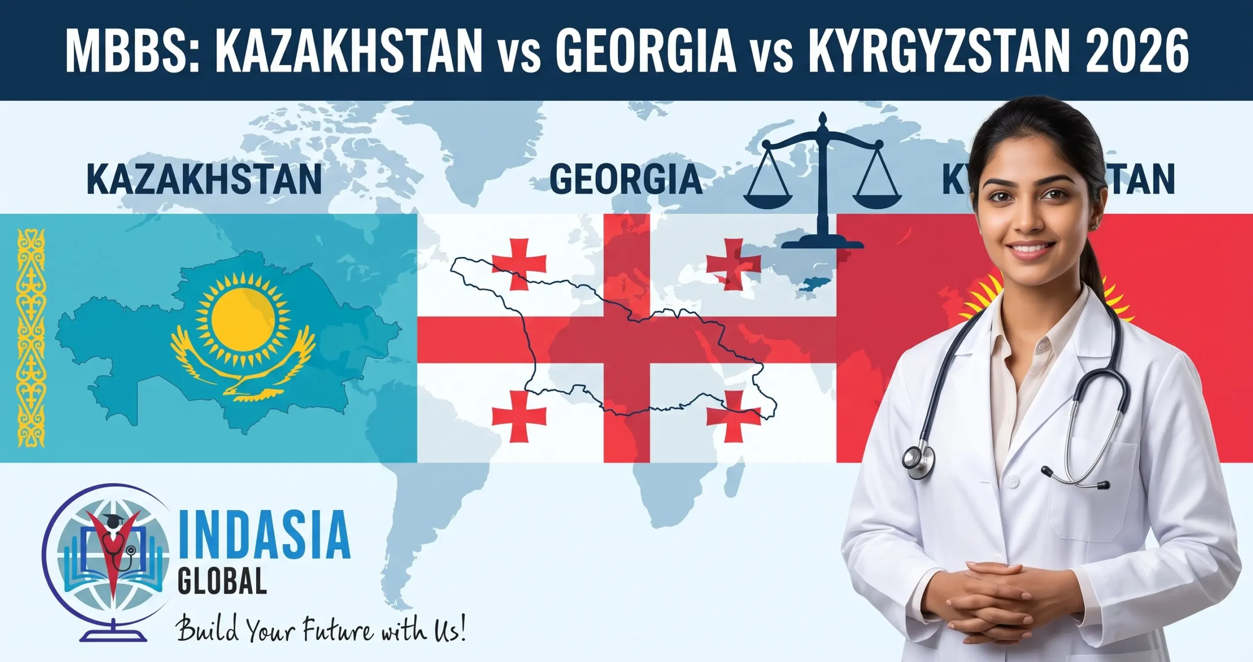 MBBS in Kazakhstan vs Georgia