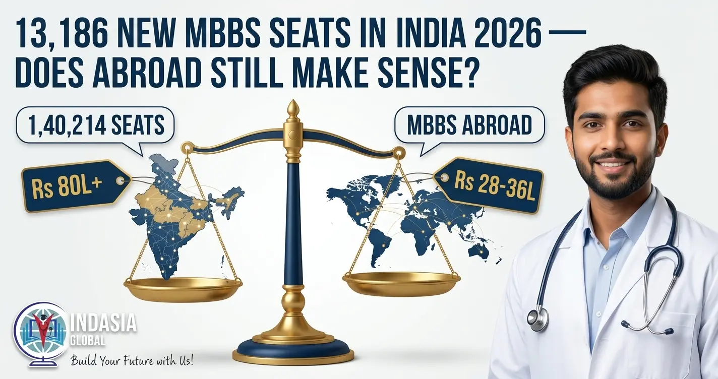 MBBS seats India 2026 abroad