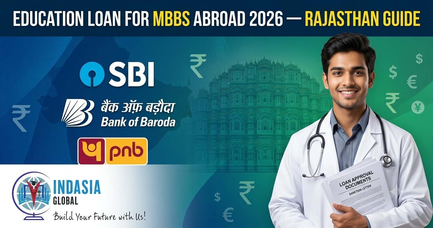 education loan MBBS abroad 2026 Rajasthan